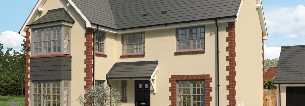 Knowle rendered