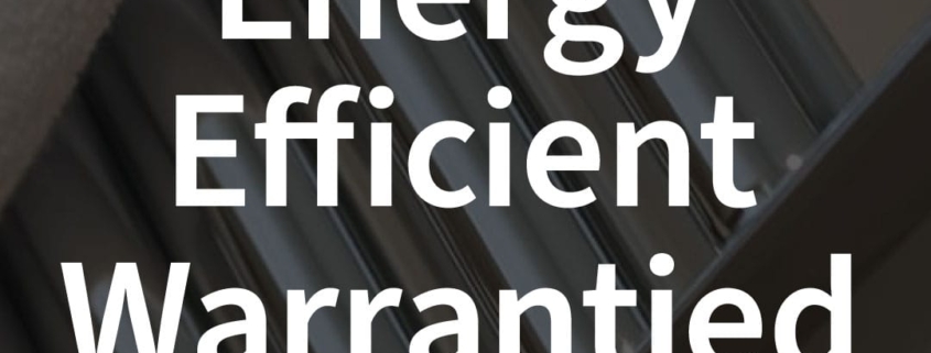 Energy Warranty graphic