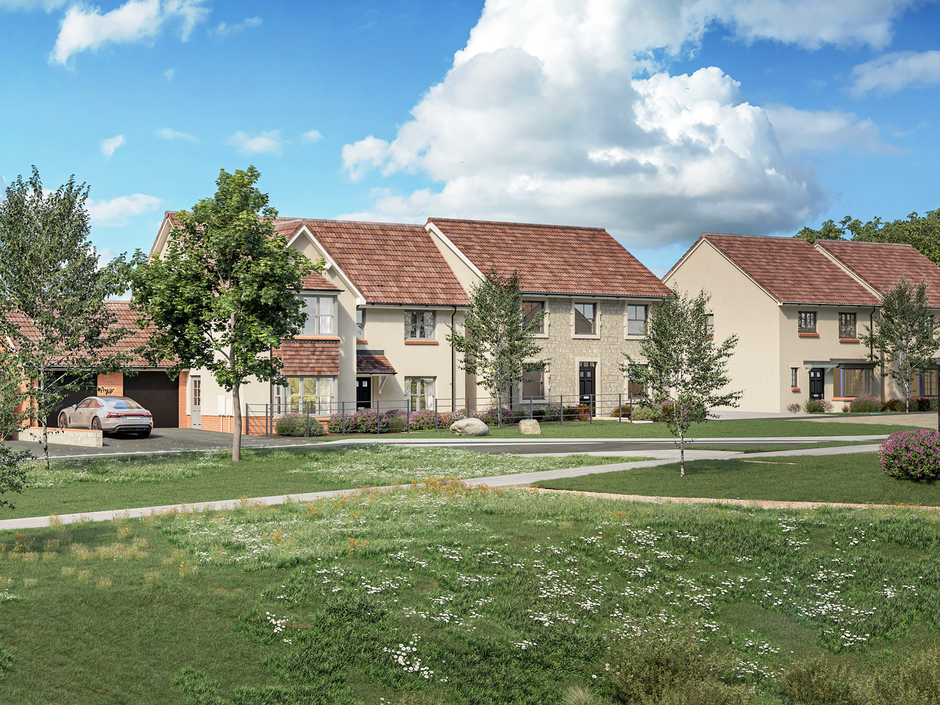 Jubilee Gardens new homes in Banwell, North Somerset